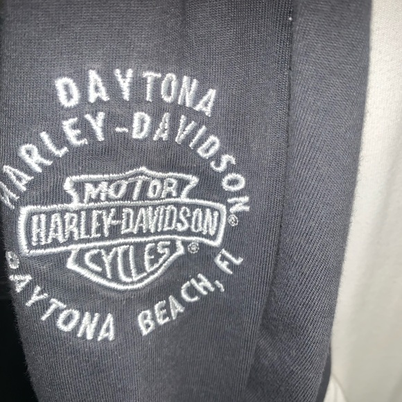 Men’s Harley Davidson Pull over jersey excellent new condition X large - Picture 5 of 6